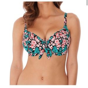 32FF Freya Water Meadow Padded Sweetheart Bikini Top